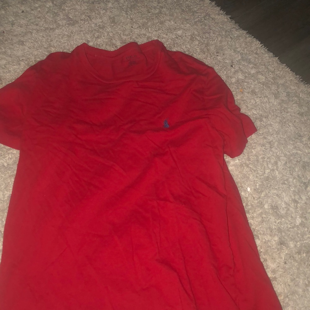 red polo t shirt⭐️